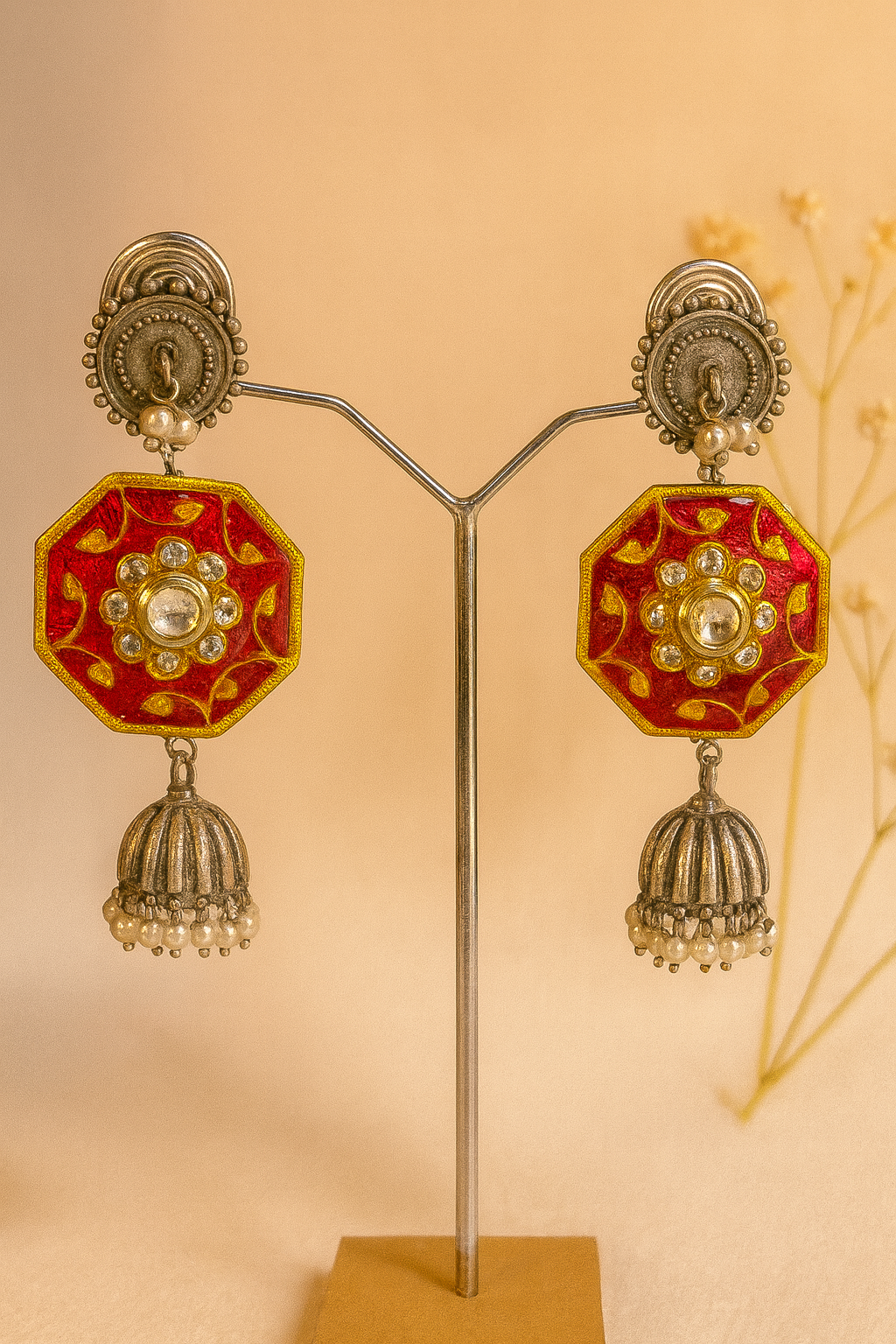 Dariyana Meena Earrings