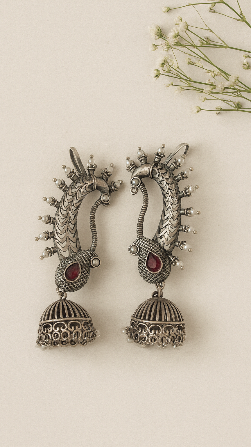 Dariyana Pihu Earcuff Jhumka