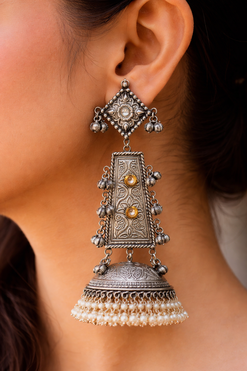 Dariyana Mayuri Earring
