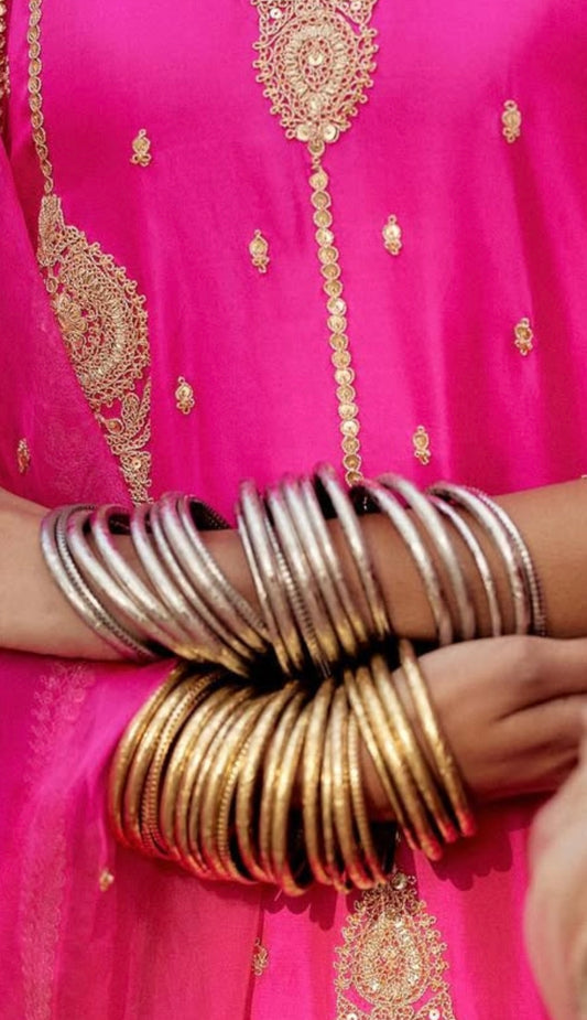Amara Bangle Stack (Set of 5 Bangles)