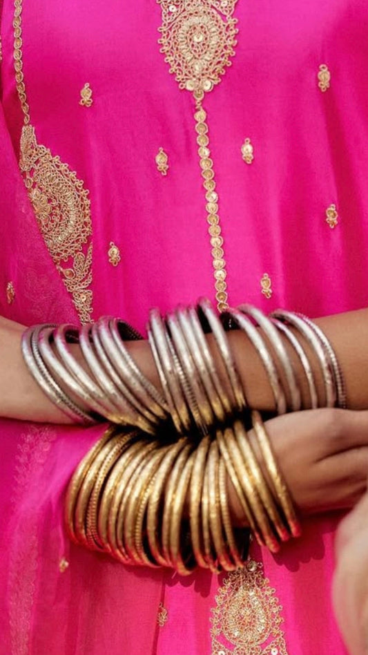 Amara Bangle Stack (Set of 5 Bangles)