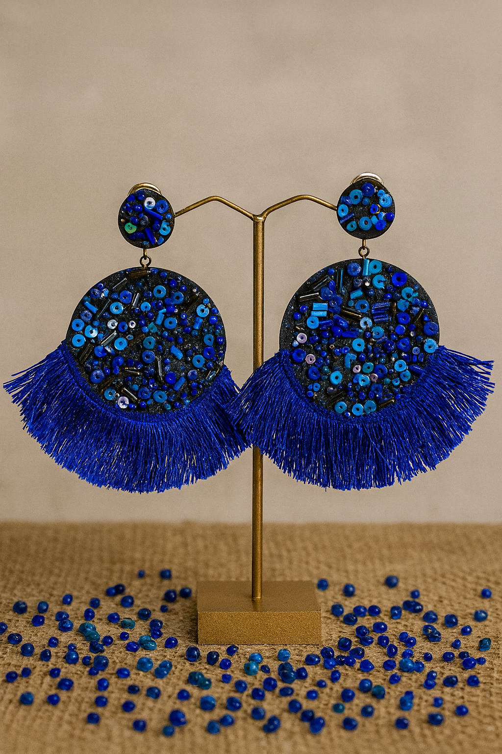 Dariyana Shimmer Earrings