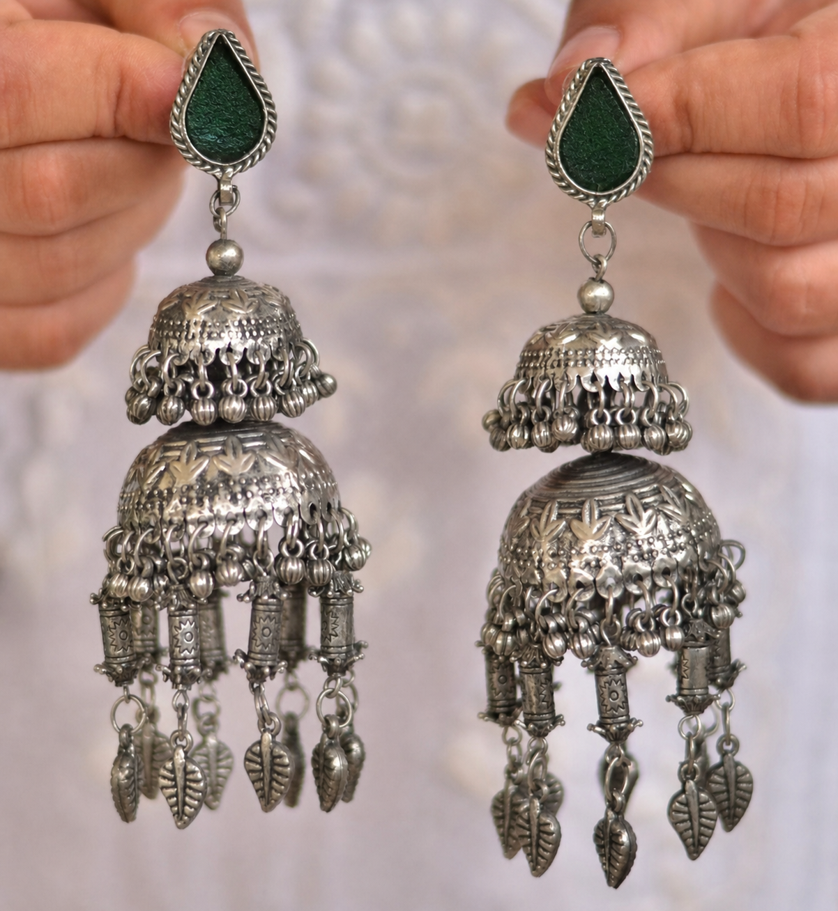 Dariyana Ruby Afghani Earring