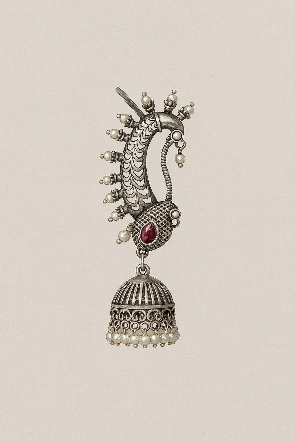 Dariyana Pihu Earcuff Jhumka