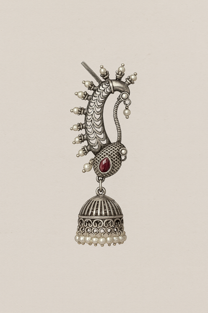 Dariyana Pihu Earcuff Jhumka