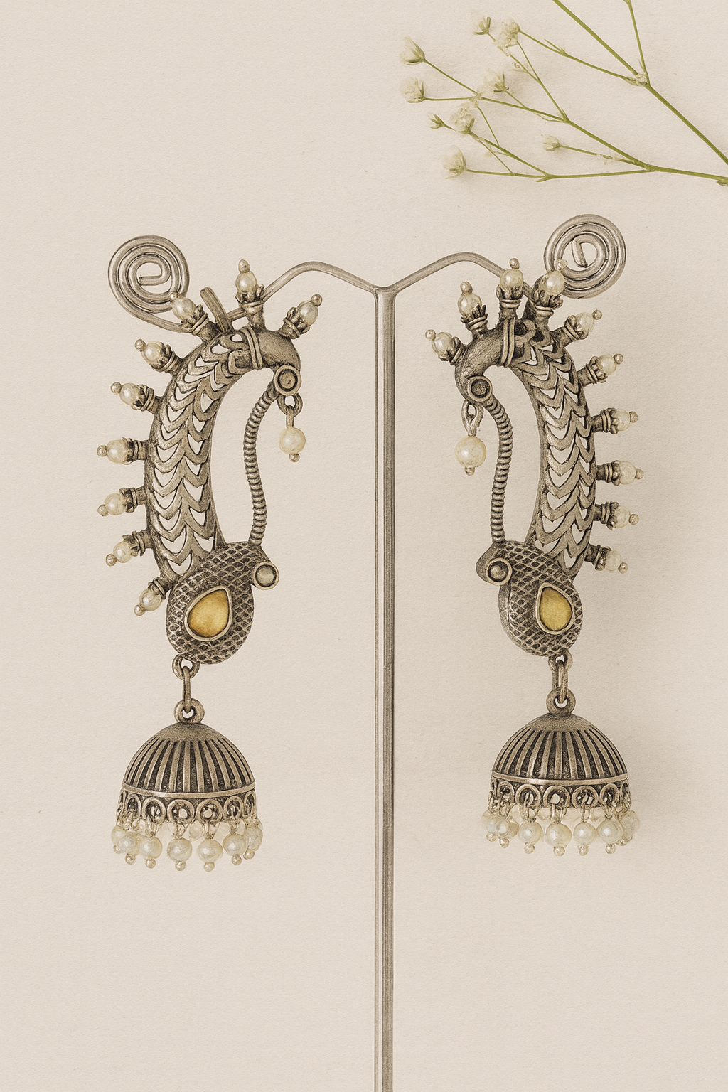 Dariyana Pihu Earcuff Jhumka