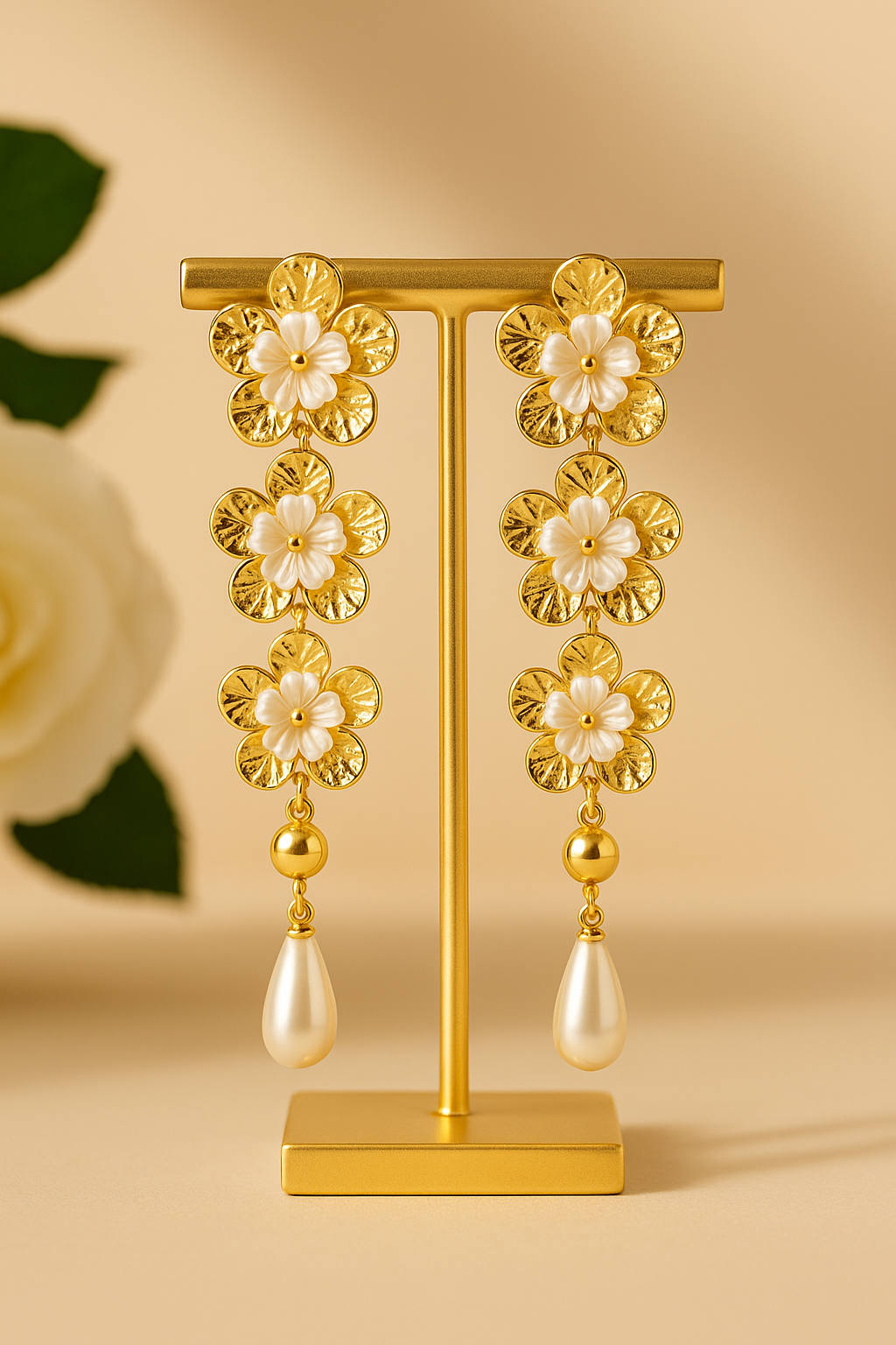 Dariyana Lily Earrings