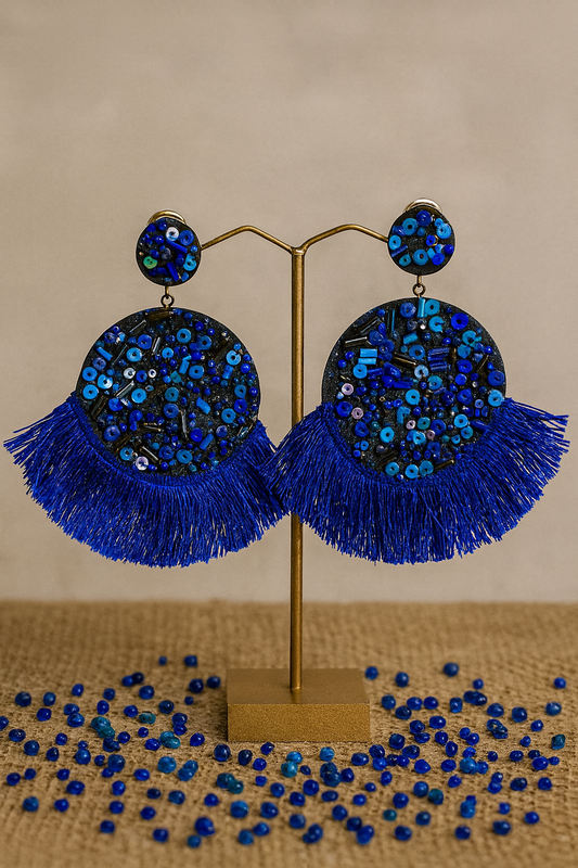 Dariyana Shimmer Earrings